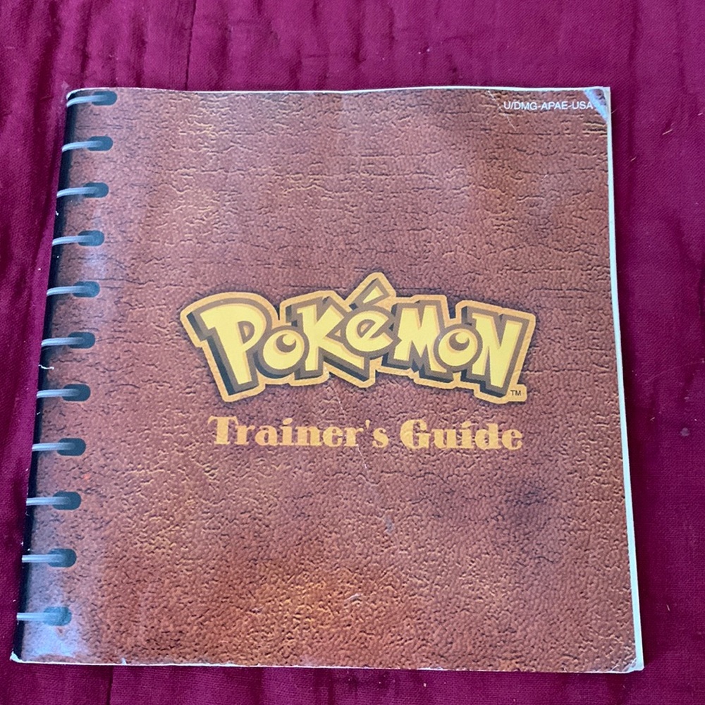 Vintage Pokémon Trainers Guide